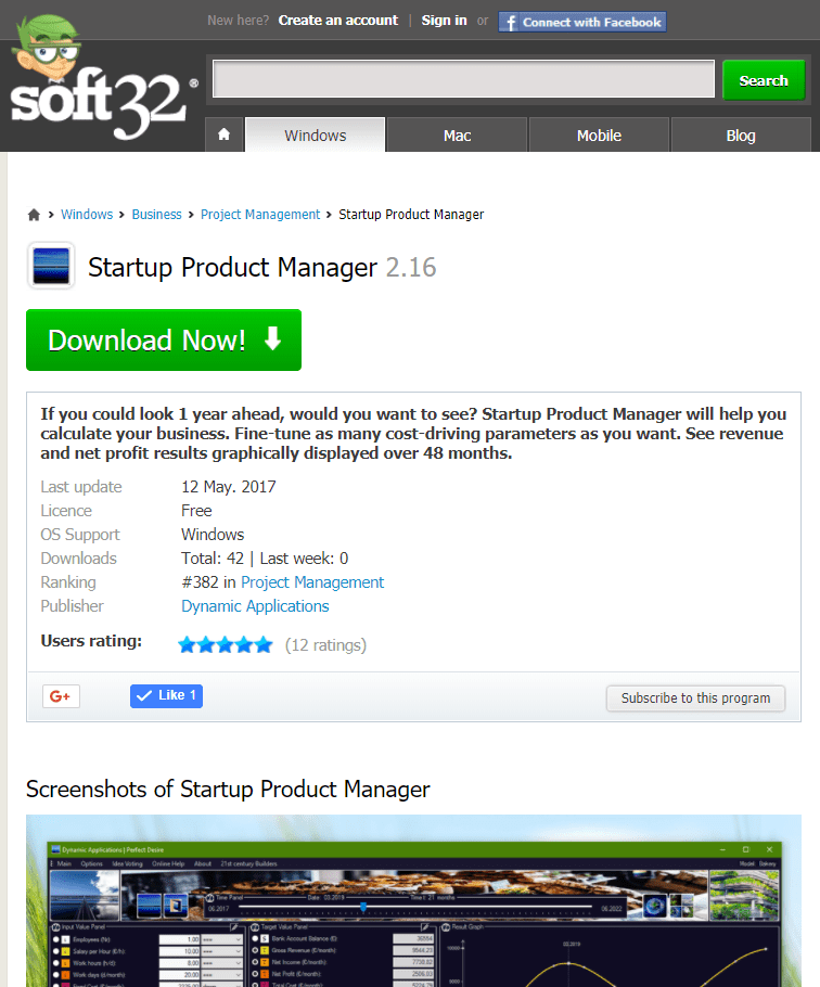 www.soft32.com - Startup Product Manager