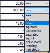 Dynamic Applications - Input Value, mode selector.