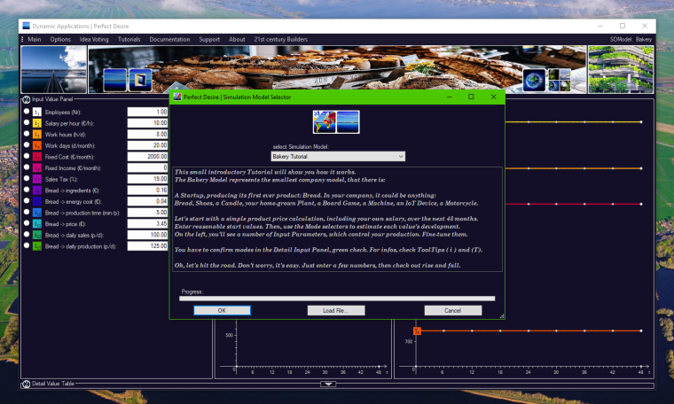 Dynamic Applications - Simulation Model Selector