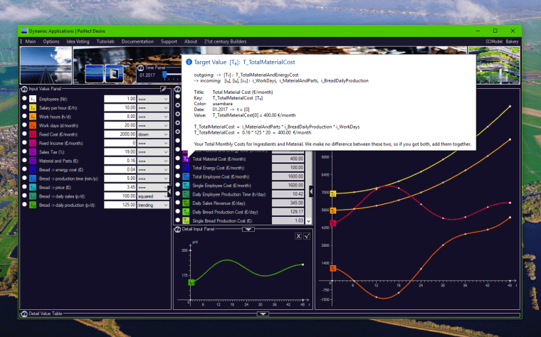 Dynamic Applications - full Transparency of Formula and Calculations via automated ToolTips