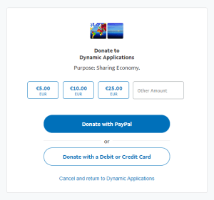 Donate to Dynamic Applications
