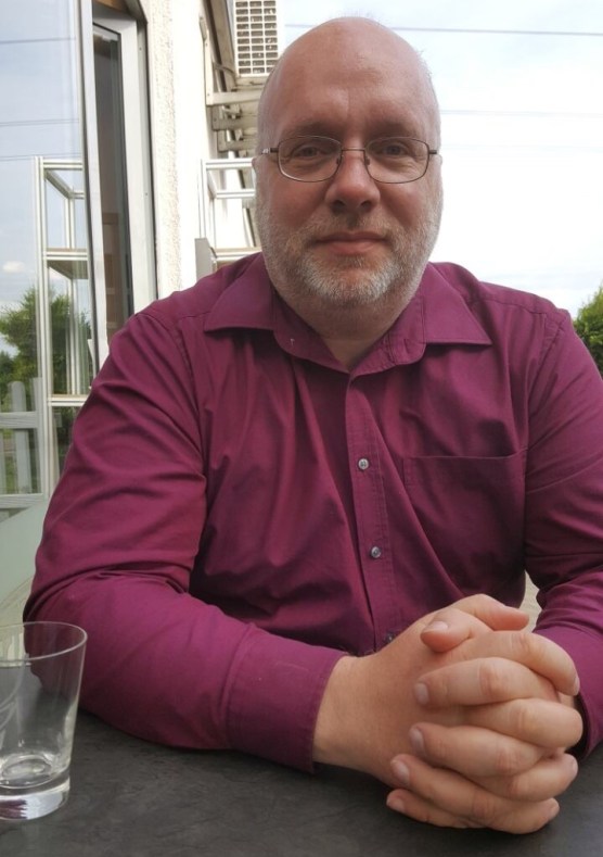 Martin Bernhardt at the National Forest, Thuringia, in 2014.