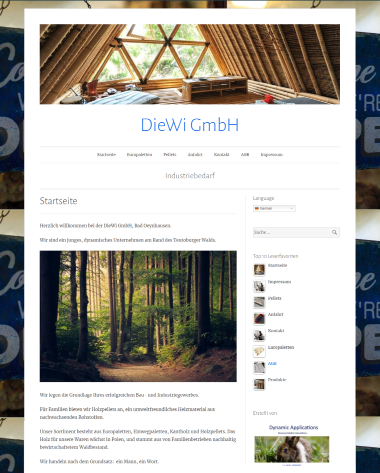 DieWi GmbH - Industriebedarf - Startseite