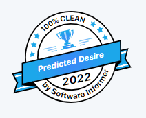 Predicted Desire - 100% clean award by Software Informer