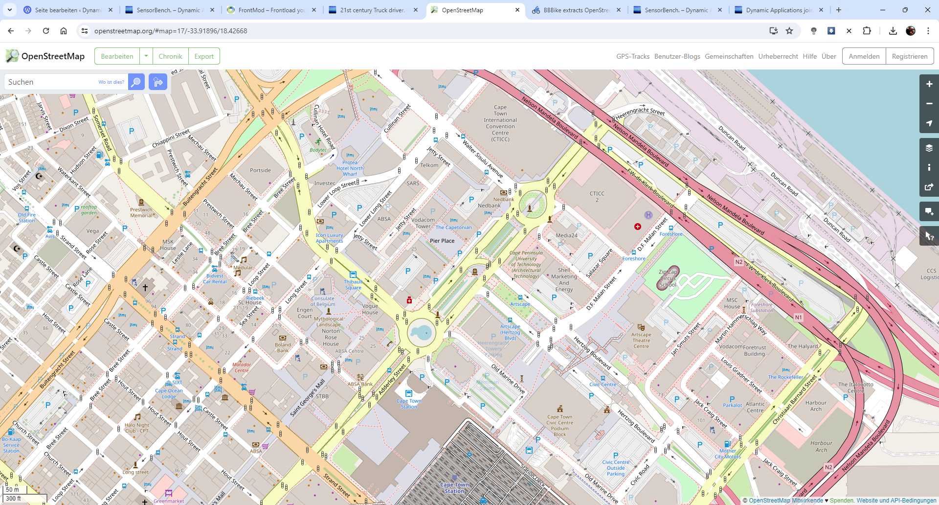OpenStreetMap - Adderley Street - Cape Town - South Africa